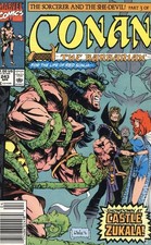 Conan the Barbarian Mark Jewelers #243MJ VG 4.0 1991 Stock Image Low Grade