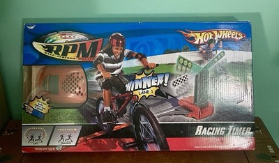 Hot Wheels Racing Timer with Electronic Audio & Digital Time And Speed NEW