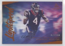 2020 Panini Luminance Lightspeed Orange 53/100 Deshaun Watson #LS6 0nr3
