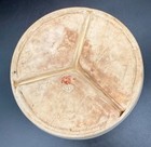 Antique Japanese Moriyama Mori-Machi Hand-Painted Divided Decorative Vanity Dish — photo 6