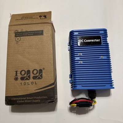 Universal Golf Cart Voltage Reducer DC Converter 36V or 48V to 12V, 30 Amp 36...