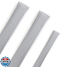 25ft PET Expandable Braided Cable Sleeve 1/2inch(12mm) Pet Braide
