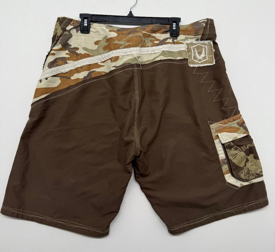 Pantalones Cortos De Colección Redsand Board Para Hombres 36 11" Camuflados Estilo Carga Bolsillo Bañador Y2K Foto 2 de 4