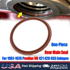 Rubber One-piece Rear Main Seal For 61-76 Pontiac V-8 421 428 455 Prevent Leak Rubber One-piece Rear Main Seal For 61-76 Pontiac V-8 421 428 455 Prevent Leak