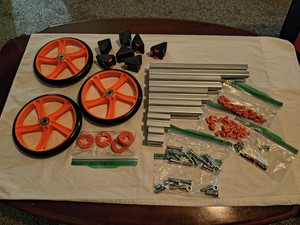 DOCYKE Modular Ride On Replacement Parts Profiles L Joints Wheels Bolts Discs