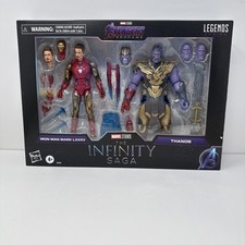 Iron Man Mark LXXXV & Thanos  Marvel Legends  The Infinity Saga  2-Pack  Endgame