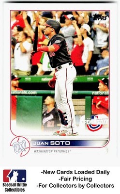 2022 Topps #150 Juan Soto Washington Nationals