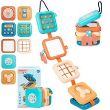 Montessori Busy Board for 1 Year Old, Toddlers Travel Toys for Ages 1  3, Sens...