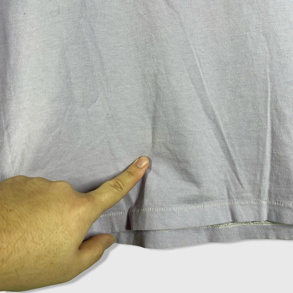 Camisa feminina manga longa Y2K American Eagle Outfitters L concurso de karaokê roxa - Imagem 2 de 4