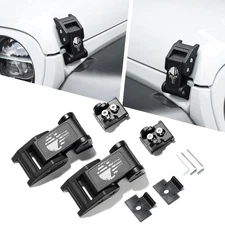 Seven Sparta Hood Latches Aluminum Hood Catch Compatible with Jeep Wrangler J...