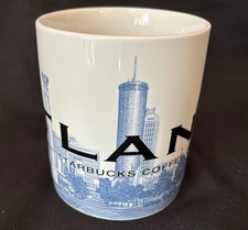 Starbucks Atlanta 2002 Barista Skyline Series One Coffee Mug 'Hotlanta' 20 oz XL