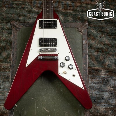 Gibson USA Flying V 1995年製（ハードケース付き） Gibson Flying V Cherry 1995 Electric Guitar w/Hard Case | eBay