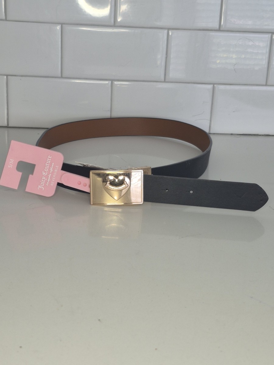 Juicy Couture Women Reversable Belt Black & Brown Size S/M  display picture 3