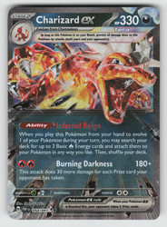 Charizard ex 054/091 Paldean Fates Double Rare Holo