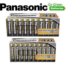 Panasonic AA AAA Batteries Alkaline Everyday Power LR03 L92 LR6 MN1500 Long Exp