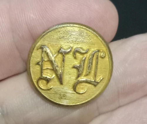 civil war National Lancers Coat Button
