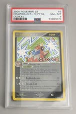 2005 Pokemon EX Deoxys Crawdaunt Reverse Holo #6/107 PSA 8 on eBay