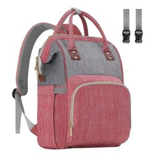 Diaper Bag Backpack Multi-Function Baby Bag With Large Capacity and Insulated...