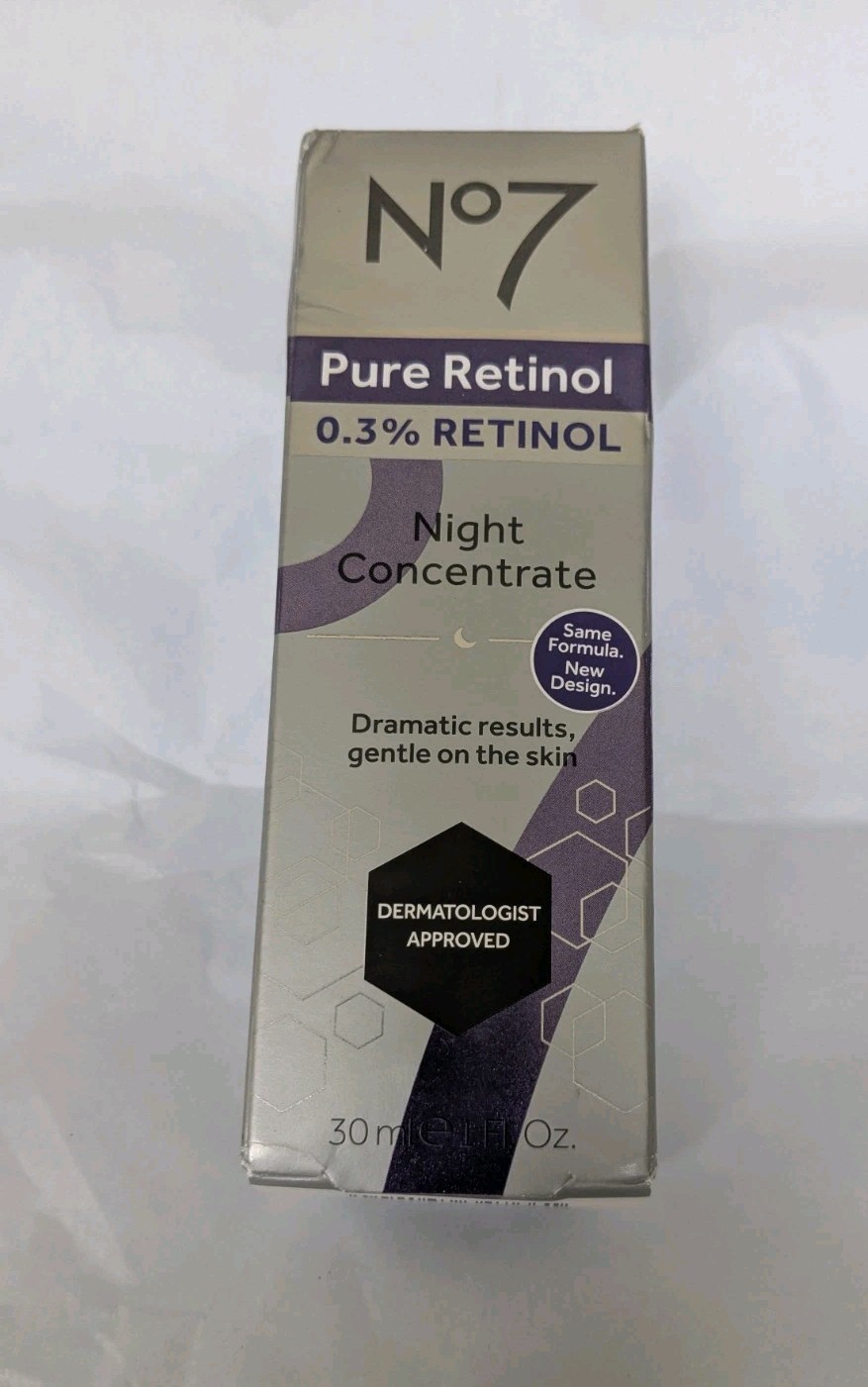 No7 Pure Retinol 0.3% Retinol Night Concentrate 30ml
