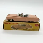 Dinky Toys 131 Cadillac Tourer Convertible Pink + Original Box Vintage Diecast
