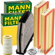 MANN FILTER INSPEKTIONSPAKET passend für MERCEDES W/S 204 212 GLK X204 204-388PS MANN FILTER INSPEKTIONSPAKET passend für MERCEDES W/S 204 212 GLK X204 204-388PS