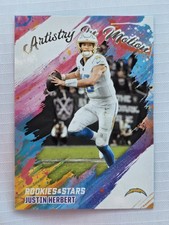 2025 Panini Rookies & Stars Artistry in Motion Justin Herbert #11