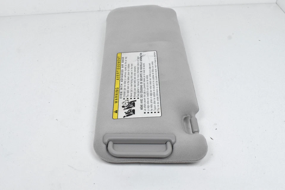 Parasol derecho pasajero Scion tC 2005 2010 tela gris no iluminada OEM Foto 4 de 4