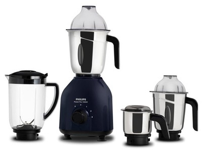  Philips HL7714/01 1000W Mixer Grinder PowerPro Motor  4 Stainless Steel Jars 