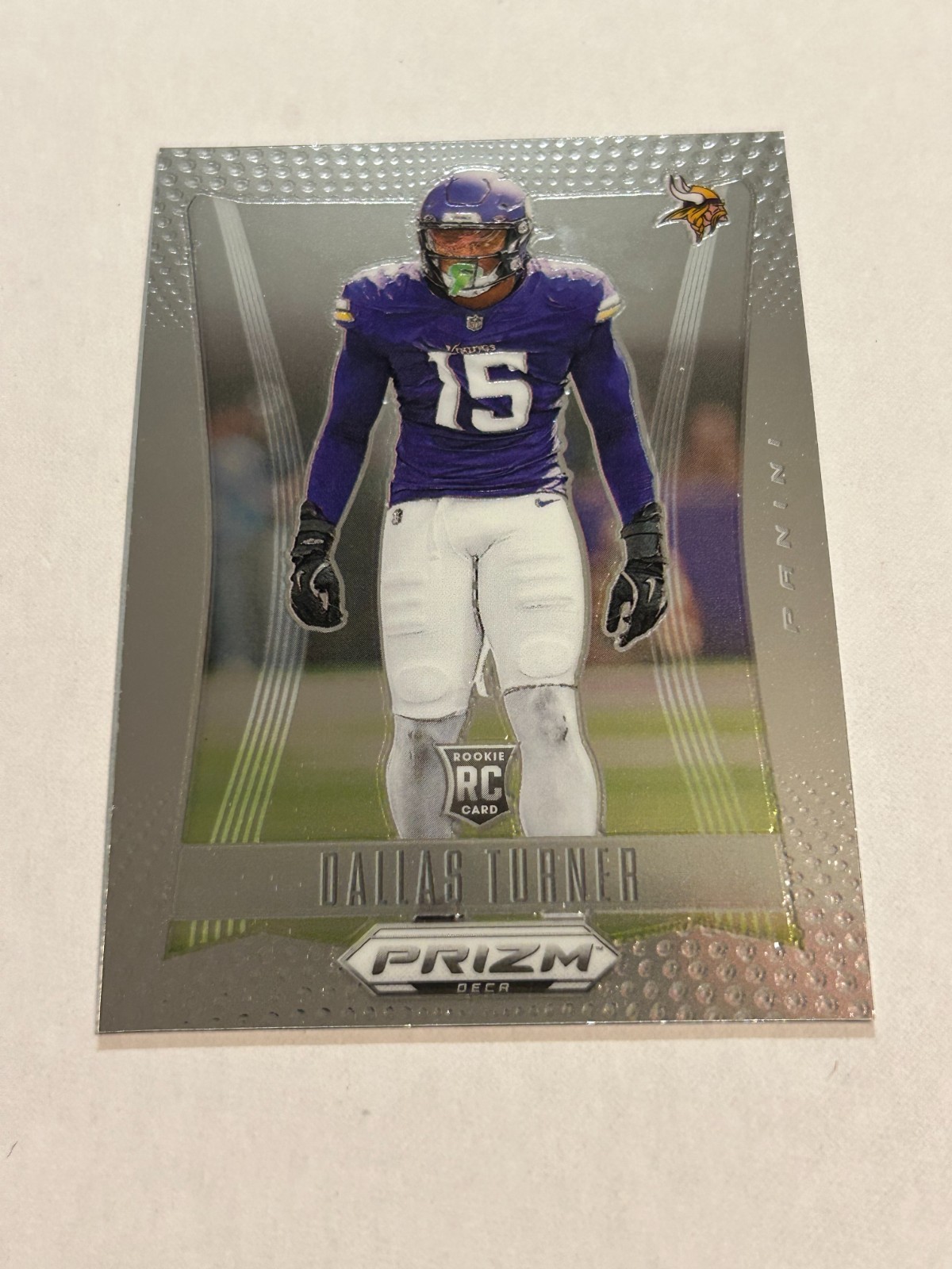 2024 PANINI PRIZM DECA DALLAS TURNER #205 ROOKIE VIKINGS TN2