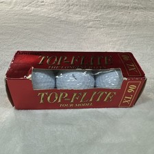 NEW Top Flite Tour Model XL 90 Golf Balls, RARE Vintage NOS Brand New Not Used