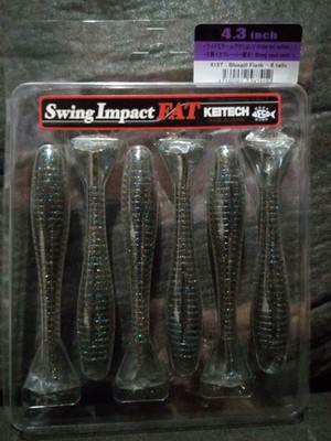 keitech swing impact fat 4.3'' Bluegill Flash 6 Pck