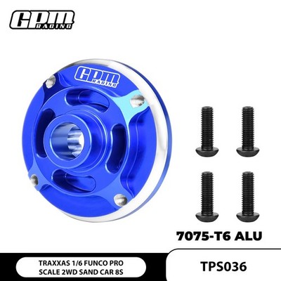 GPM 7075 Alloy Ring Gear Adapter Plate TRAXXAS 1/6 Funco Pro 2WD Sand Car