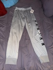 Nike Air Jordan Jumpman Joggers Sweatpants Youth Size Large Heathered Gray NWT