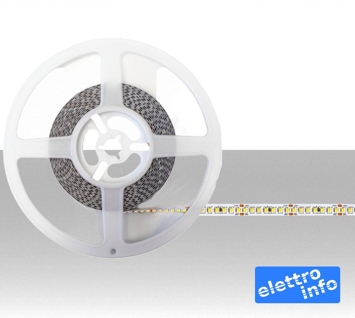 Strip LED 3000K 24V 18W/m | Luce Accogliente per la Casa - Bobina 5m