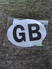 GB Sticker For Car Etc. From The AA Self Adhesive For Going Abroad