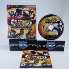 Super Street Fighter 4 IV PS3 CIB W/ Manual - PlayStation 3