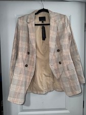 Banana Republic Plaid Blazer NWT size 4