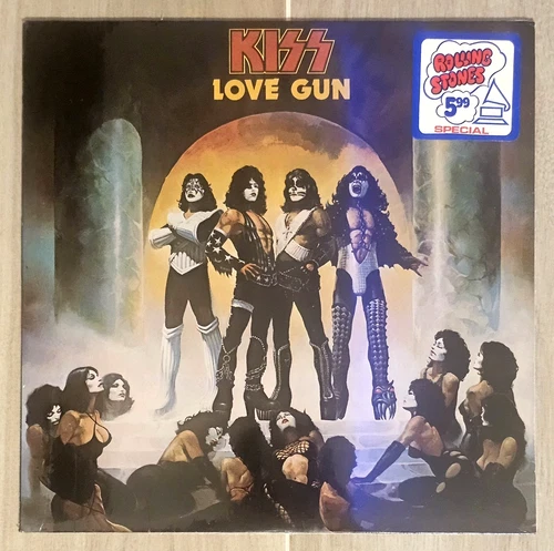 KISS Love Gun Original 1977 FIRST PRESSING FACTORY SEALED with all INSERTS
