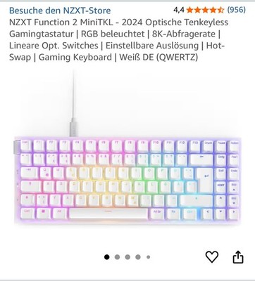 NZXT Function 2 MiniTKL Weiß [NEU&OVP]