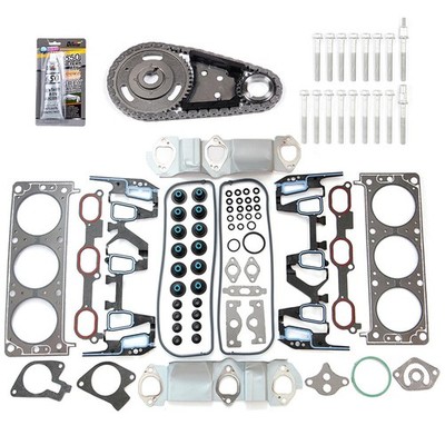 For 00-03 Century Impala Venture 3.1 Timing Chain Kit With Head Bolts Gasket Set