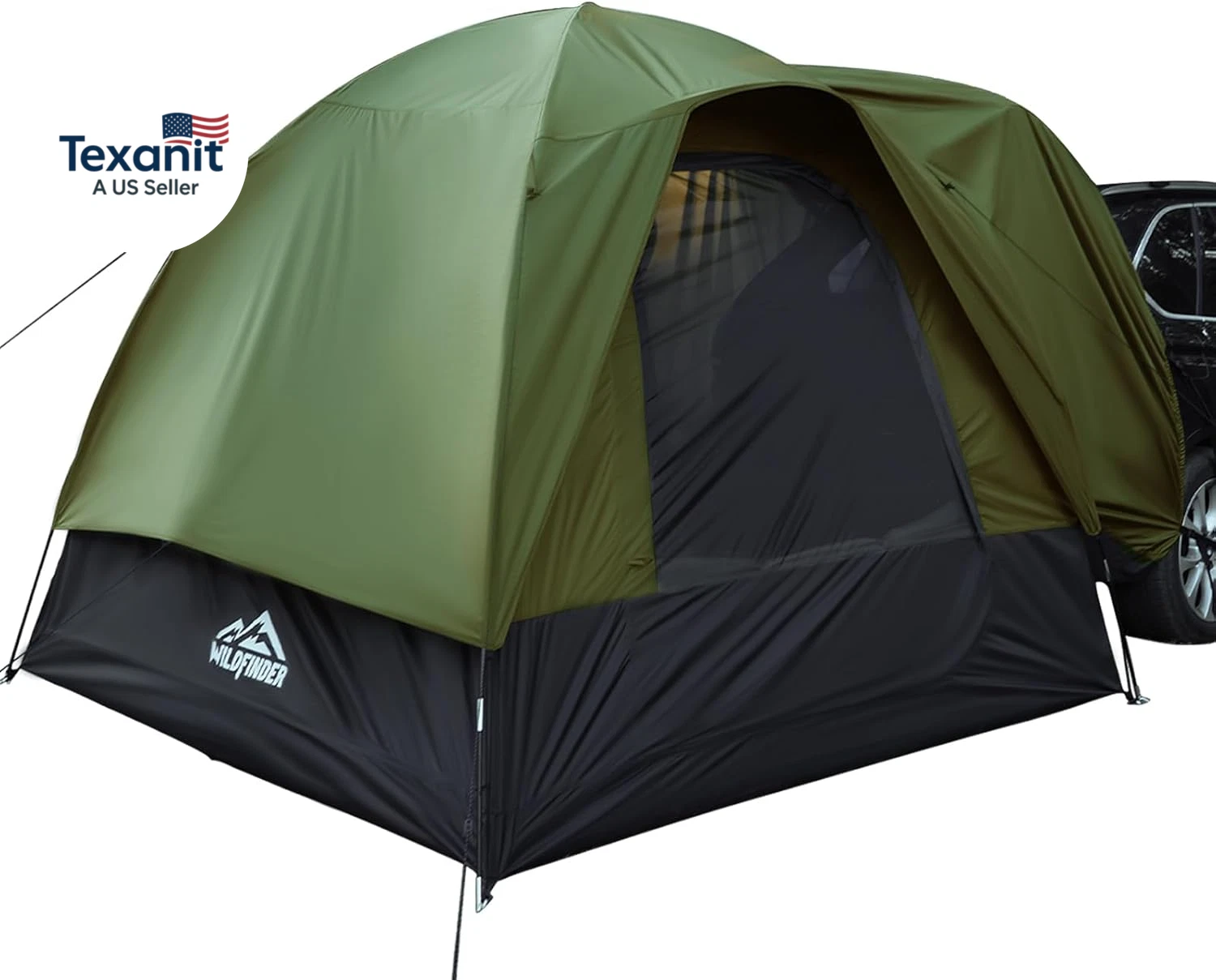 SUV Tent, Rectangle Car Tent for Family, Waterproof & Windproof for Car Camping,