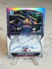 2023 Bowman Chrome Ralphy Velazquez 1st Bowman Refractor Auto /499 Guardians