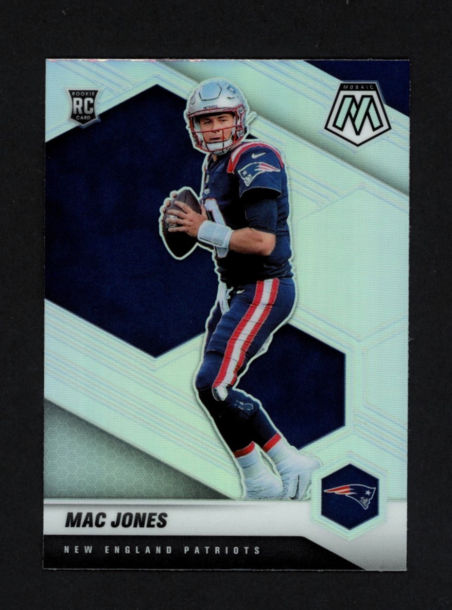 2021 Panini Mosaic Mac Jones Silver Prizm RC #306