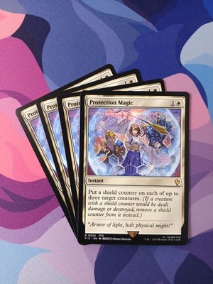 Protection Magic x 4 | *% Off 2+ | Final Fantasy | NM | MTG