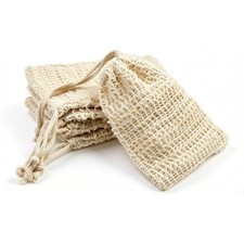 Soap Bag Bar Saver Pouch Sisal Soap Saver Bag 5 Packs