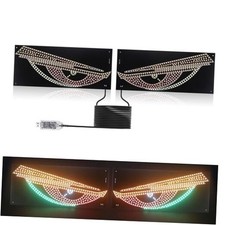 Devil Eyes Light for Cars Windshield, 11.81" x 4.72  X6 Red Amber  Green 