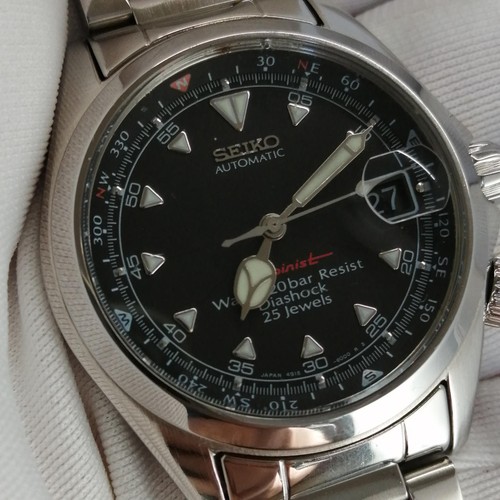 SEIKO 4S15-6000 Alpinist Automatic Winding Watch - Picture 2 of 13