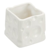 Bleistifthalter,Keramik-Stiftehalter,Niedlicher Bleistifthalter,Beige