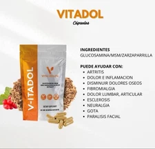 2 Pack Vitadol Joint Discomfort Relief & Mobility Support Supplement