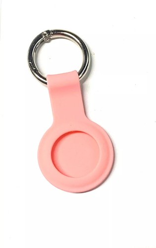 4 pack Silicone Holder for Apple AirTag Keyring Carry Case Keychain Air Tags - Picture 10 of 12